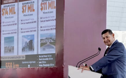 Armenta anuncia que en 2027 habrá 15 trenes de maquinaria para pavimentar 30 mil calles