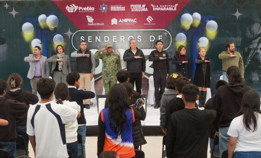 Fortalece Pepe Chedraui entornos seguros e incluyentes con el programa Senderos de Paz | Foto: Ayuntamiento de Puebla.