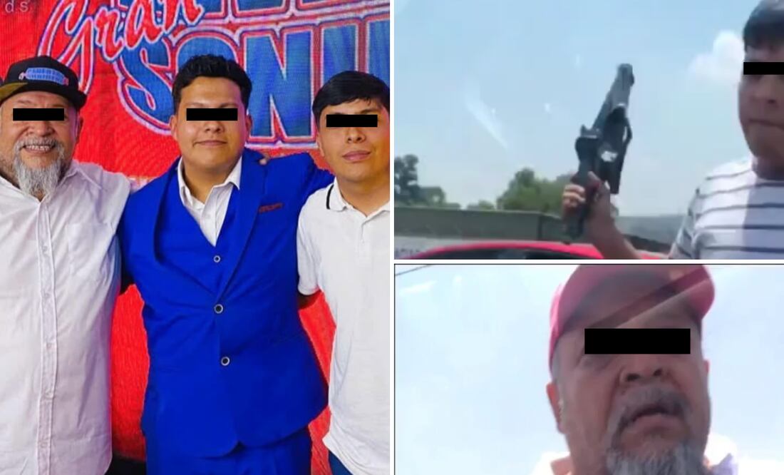 Fueron identificados por usuarios de redes sociales los agresores de la autopista México-Puebla | Foto: RRSS