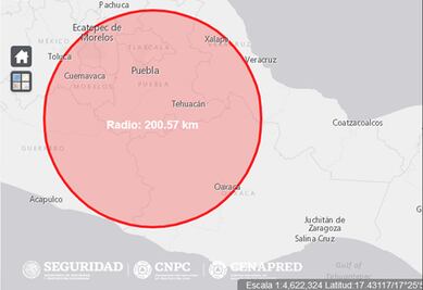 Terremoto con epicentro en Puebla, la hipótesis del Simulacro Nacional 2021