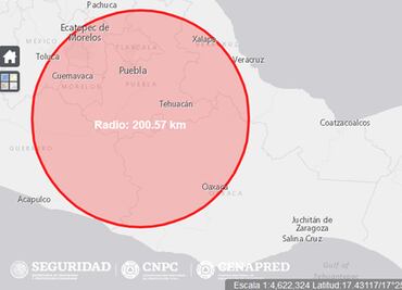 Terremoto con epicentro en Puebla, la hipótesis del Simulacro Nacional 2021