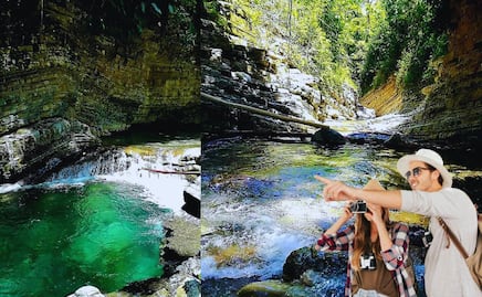 Este es el paraíso secreto de aguas turquesas en Xicotepec