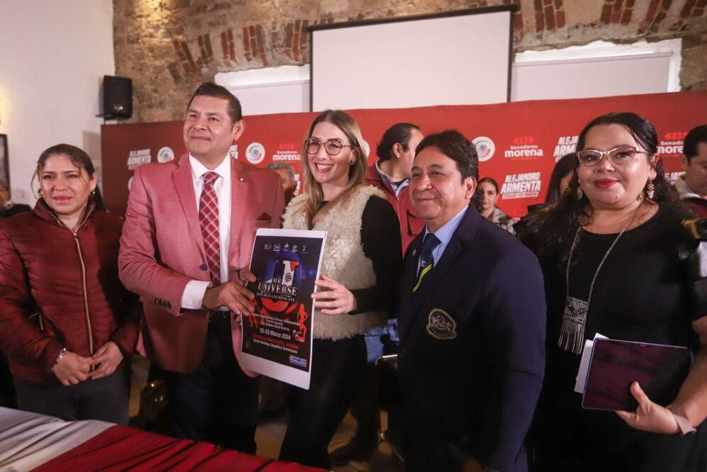 Alejandro Armenta habló de las iniciativas a favor de las mujeres | Foto: Especial