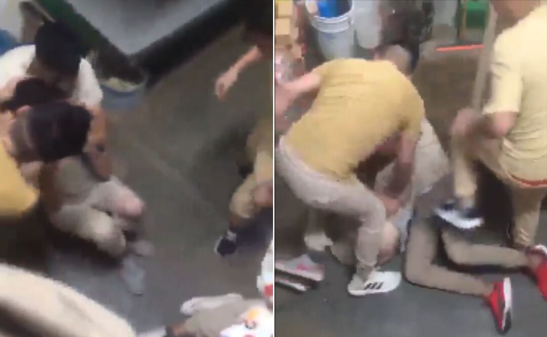 En redes sociales circula un video de una golpiza contra un interno del penal de San Miguel | Foto: Captura video Redes Sociales