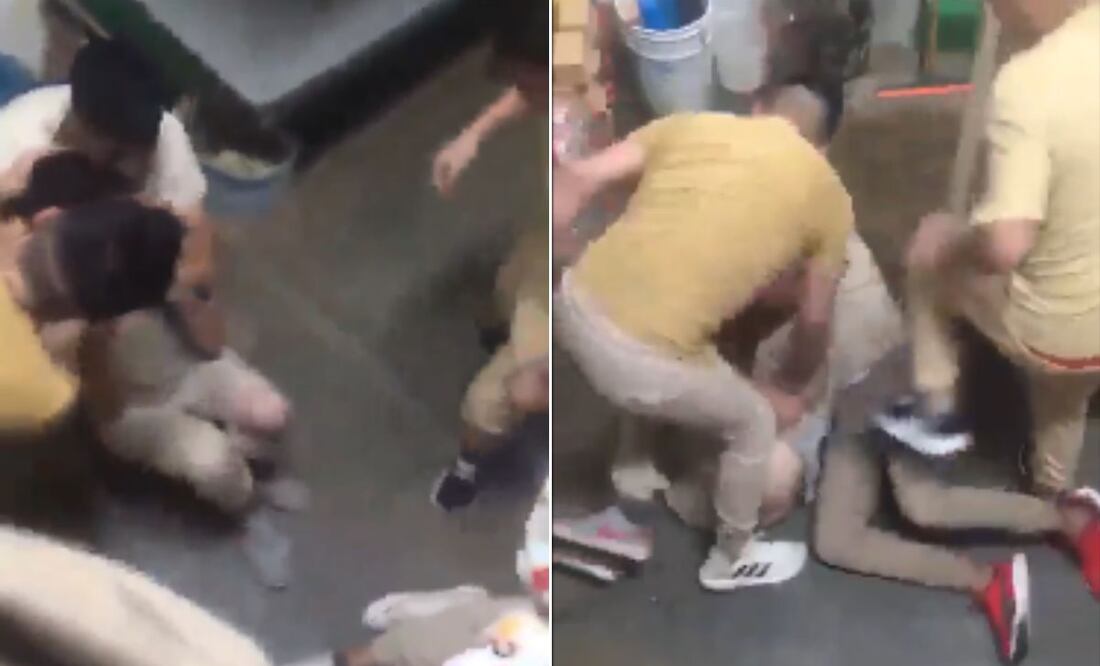 En redes sociales circula un video de una golpiza contra un interno del penal de San Miguel | Foto: Captura video Redes Sociales