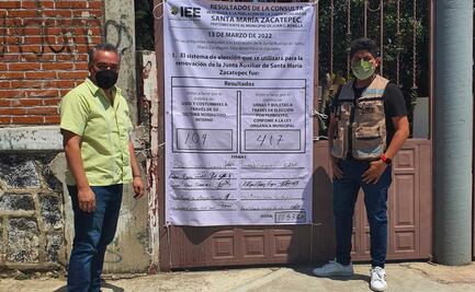 Rechazan en Zacatepec, tierra del socavón, elecciones por usos y costumbres