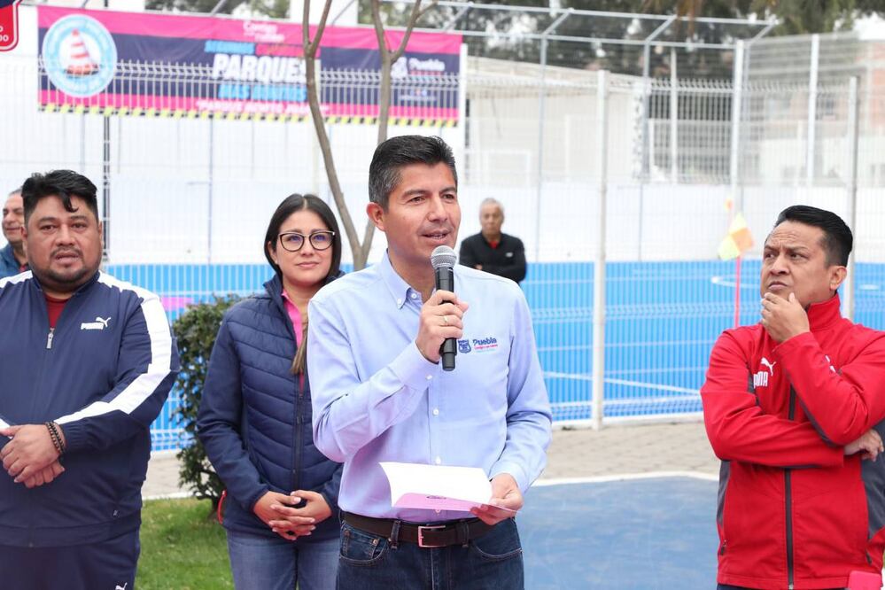 El gobierno municipal de Puebla rehabilita otro parque en la capital | Fotos Ayuntamiento de Puebla