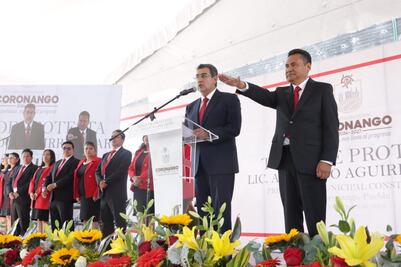 Armando Aguirre asume la presidencia municipal de Coronango