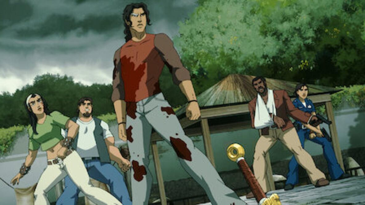 El elenco de voces está conformado por Aislinn Derbez, Danny Trejo mejor conocido como "Machete",Angelica Vale, Mike Colter, Jonny Cruz.

Foto: Producción El Universal Puebla