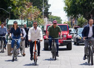 Realiza Gobierno de la Ciudad rodada ciclista por el Día Mundial sin Automóvil