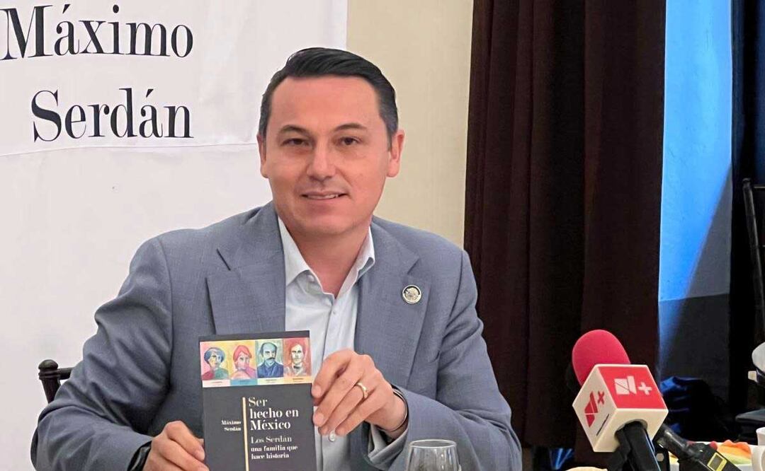 Máximo Serdán, nieto de Aquiles, presentó el libro Ser Hecho en México editado por Porrúa | Foto: Redes Sociales
