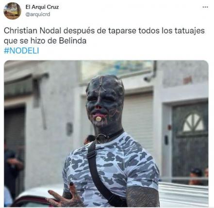 Memes de Nodal y Belinda. El truene desata las redes