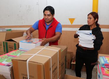 Inicia SEP distribución de más de 300 mil libros de texto gratuitos