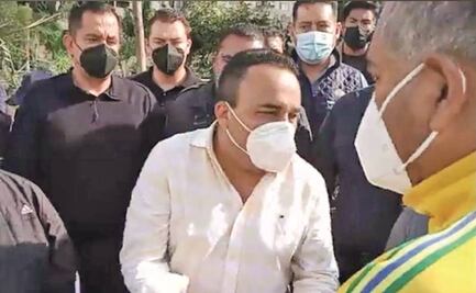 Cuatro días después, edil verifica daños y lo corren