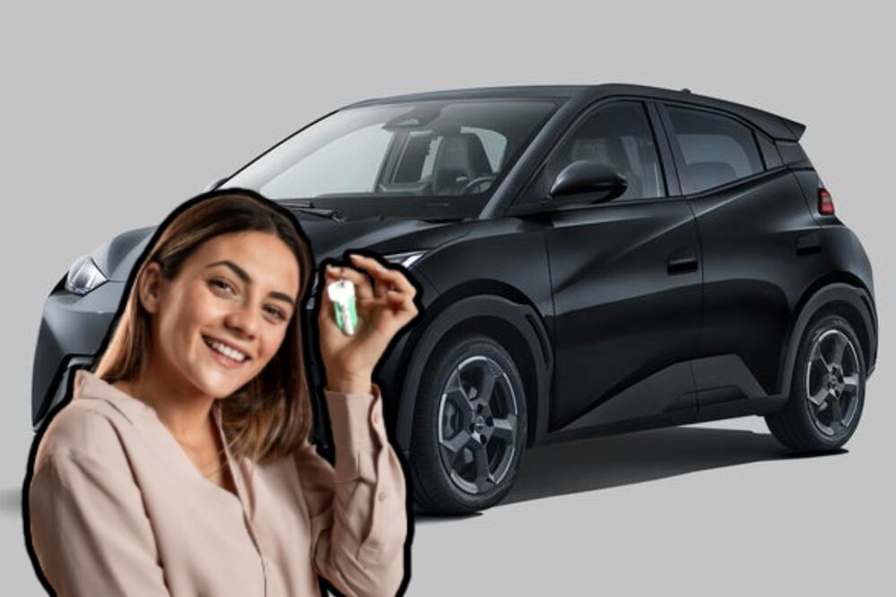 La IA sugirió un auto eléctrico de bajo costo | Foto: bydcleber.com / Freepik