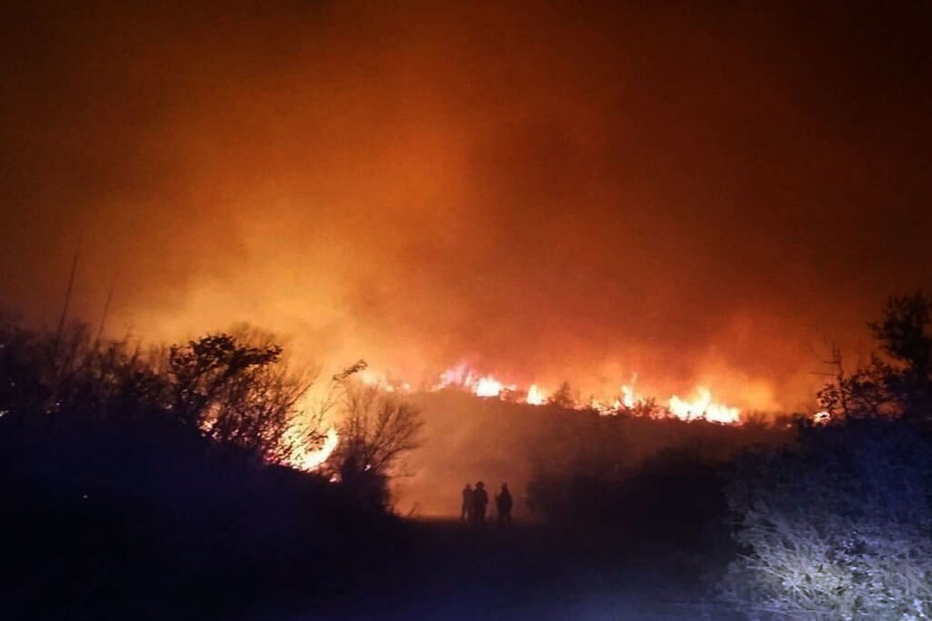 Incendio consume 40 hectáreas en Tepexi