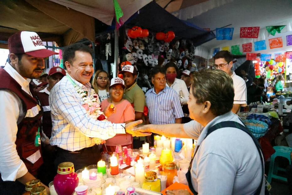 Nacho Mier se reunió con simpatizantes en Izúcar de Matamoros | Foto: Especial