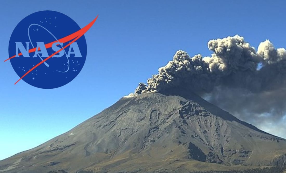 Esta actividad ha sido tan intensa que incluso la NASA ha captado el fenómeno. Foto Centro Nacional de Prevención de Desastres