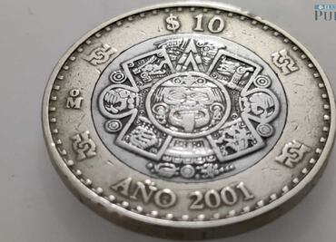 Cuánto vale hoy la moneda de 10 pesos conmemorativa del nuevo milenio
