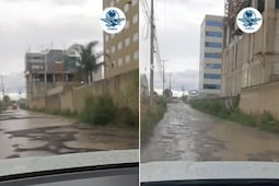 VIDEO Así luce la avenida del Jagüey en Ciudad Judicial de San Andrés Cholula
