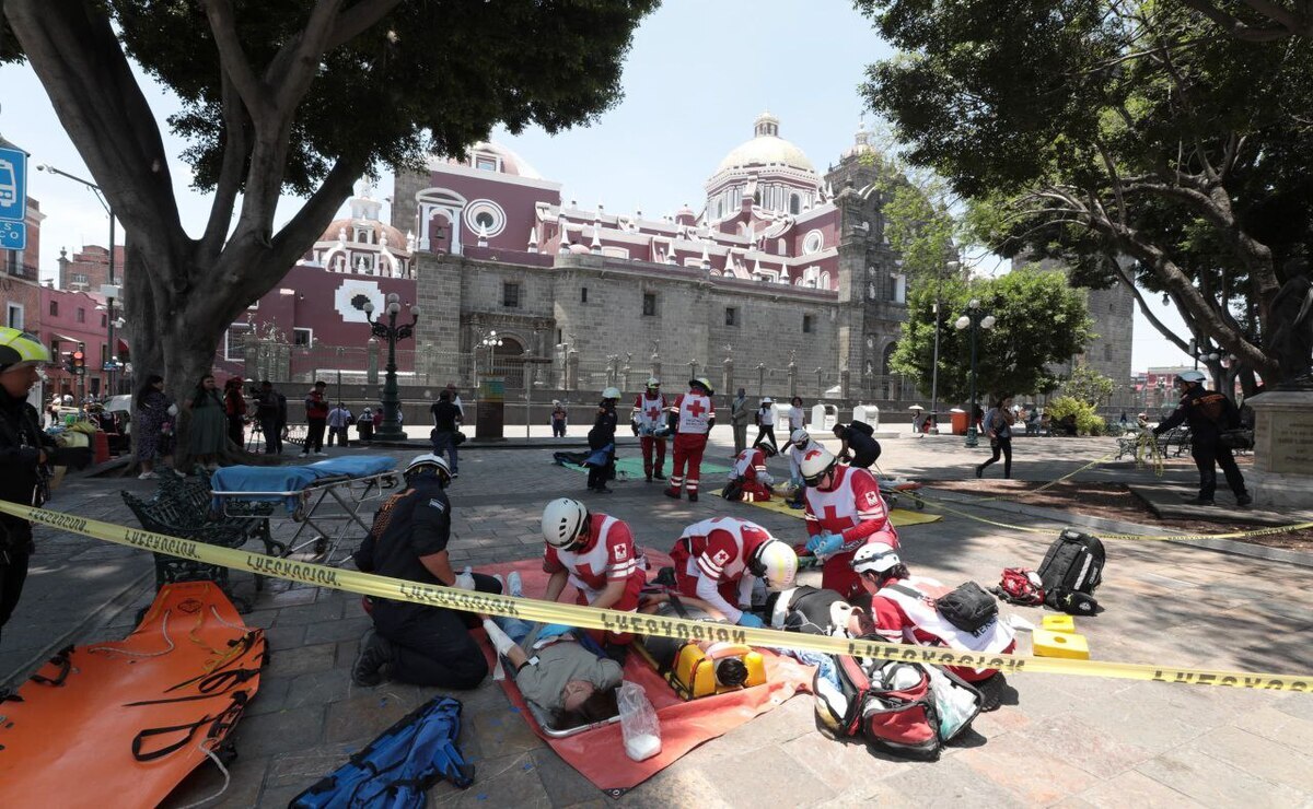 Con éxito participó el Gobierno de la Ciudad en el Primer Simulacro Nacional 2025