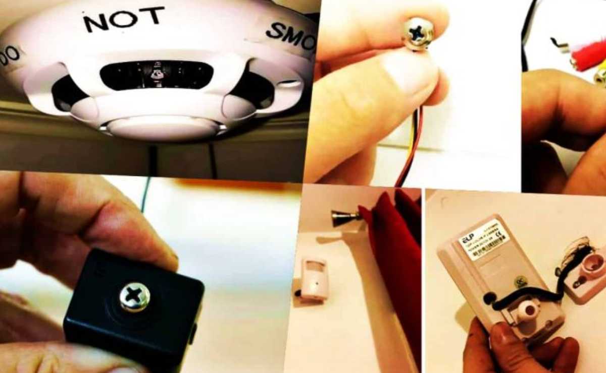 Algunos servicios de alojamientos usan cámaras ocultas para vigilar a sus huéspedes. Foto: Tomada de video