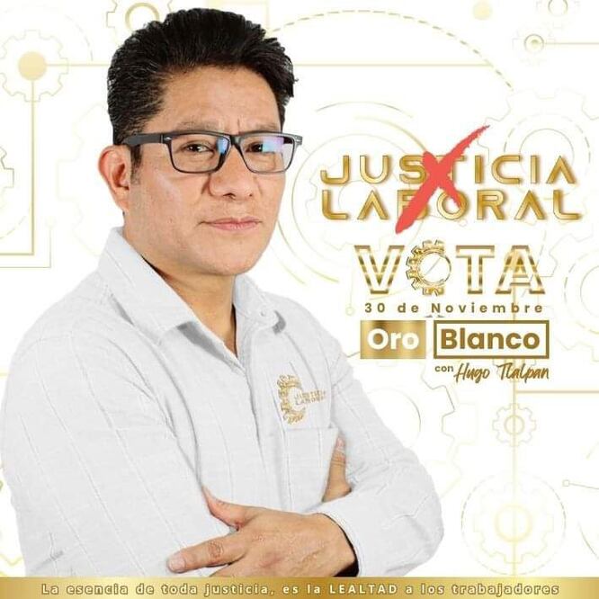 Este viernes 1 de diciembre rindió protesta el nuevo secretario general de la Volkswagen en Puebla | Facebook Planilla Laboral