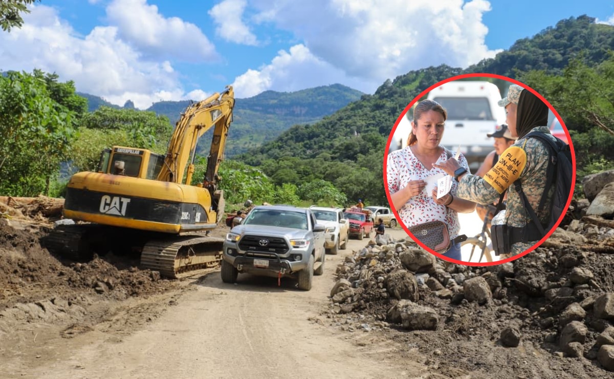 Mantiene gobierno federal, estatal y Fuerzas Armadas, supervisión a comunidades afectadas por lluvias