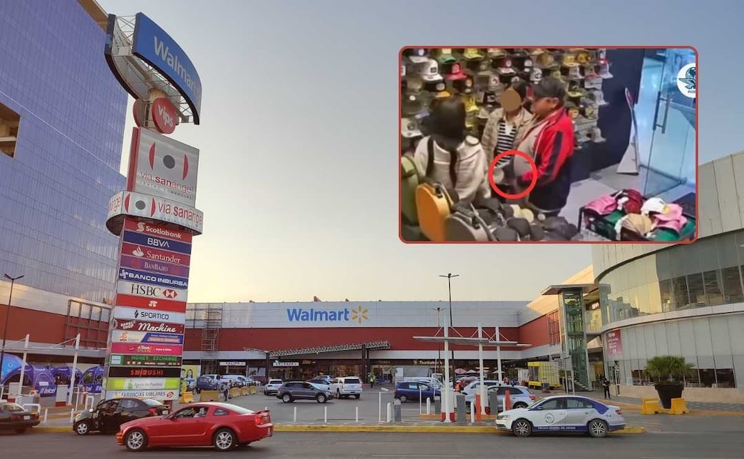 La banda de farderos robó varios productos con valor aproximado de 7 mil pesos en Vía San Ángel | Foto: EsImagen / Captura de video