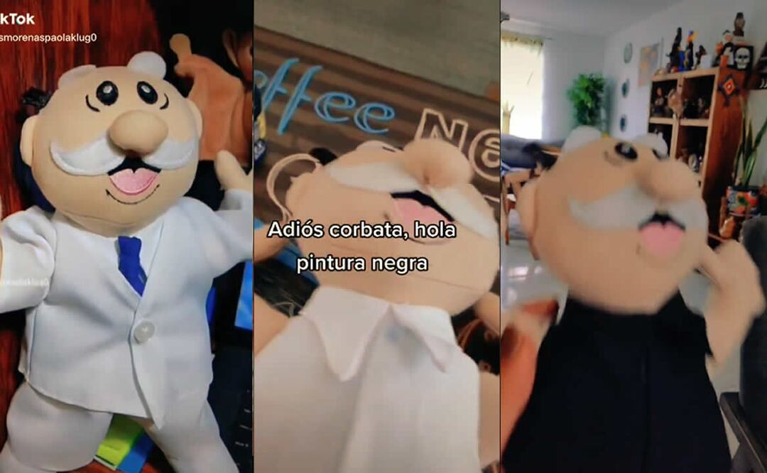 La usuaria muestra paso a paso la adaptación de este muñeco. Foto: Captura de pantalla Paola Klug / TikTok