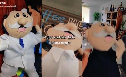 Peluche del Dr. Simi metalero. Crean versión apta para lanzar en el concierto de Rammstein