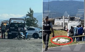 Hallan a dos personas sin vida y emplayadas junto a carretera en Calpulalpan, Tlaxcala
