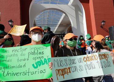 Comunidad UDLAP exige la liberación del campus