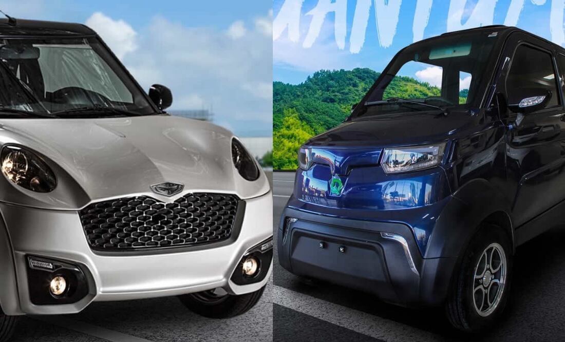 Los dos autos elétricos serán competidores en México a partir del próximo año. Foto: Especial EL UNIVERSAL PUEBLA