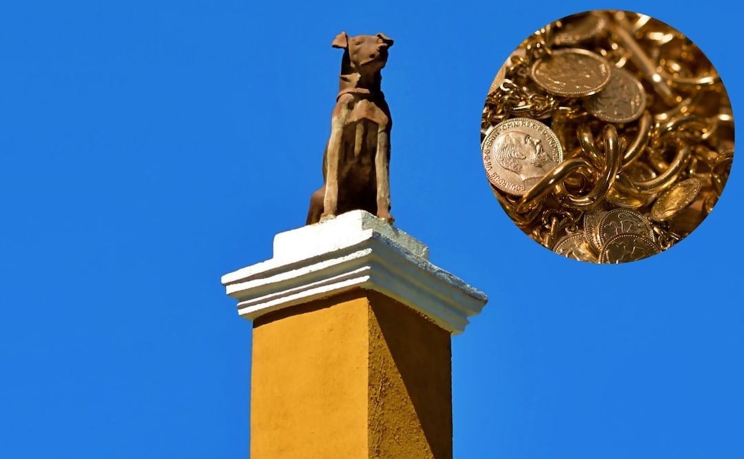 La casa del perro guardián de la ciudad de Puebla es un ícono del Centro Histórico | Foto: Facebook Puebla de Antaño / Canvas