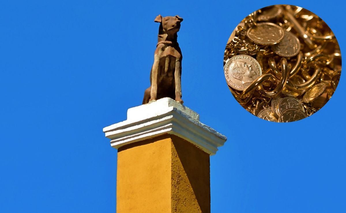 La casa del perro guardián de la ciudad de Puebla es un ícono del Centro Histórico | Foto: Facebook Puebla de Antaño / Canvas