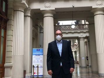 Mauricio Toledo se presenta voluntariamente en Corte de Chile