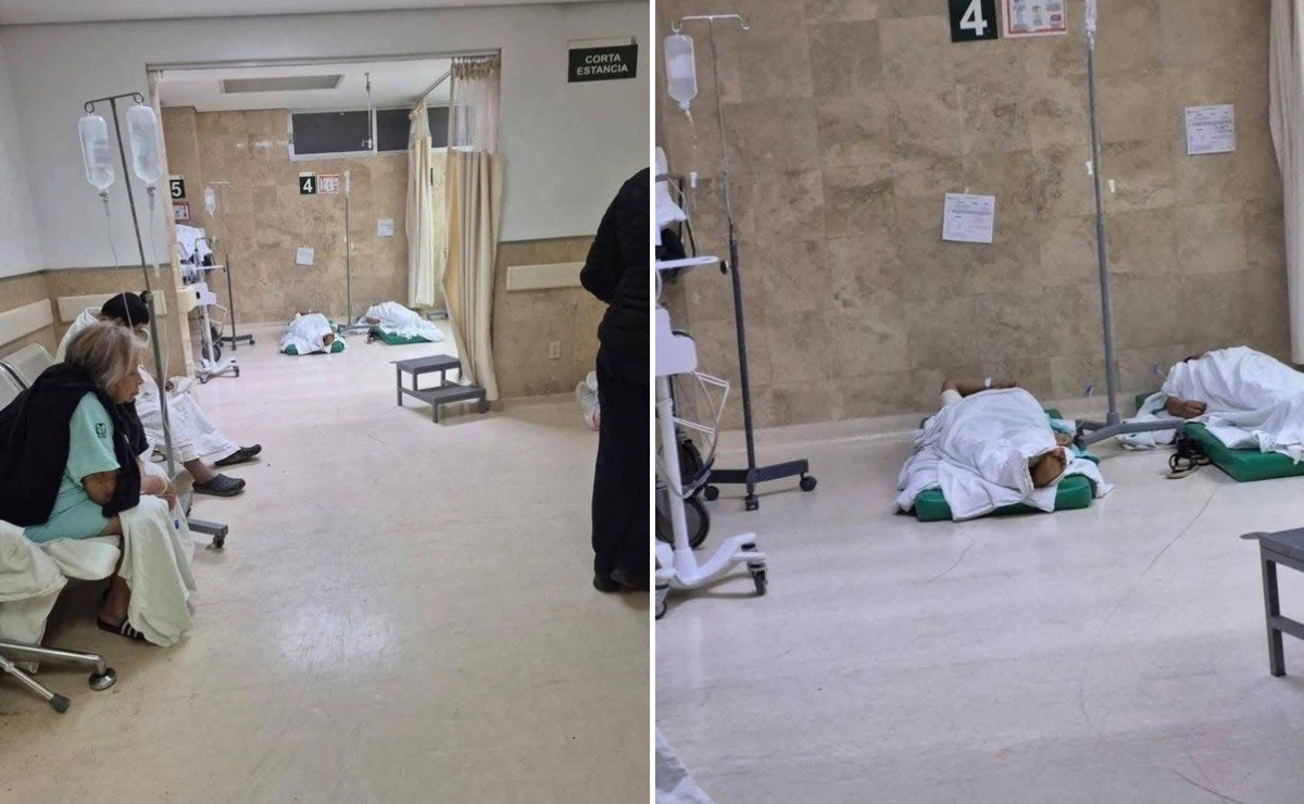 Estas son las imágenes del IMSS Tehuacán que se hicieron virales | Foto: Redes sociales