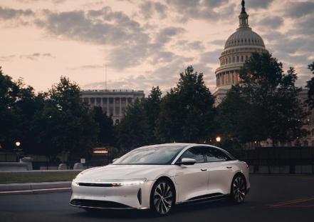 Así funciona el sistema de carga eléctrico del Lucid Air