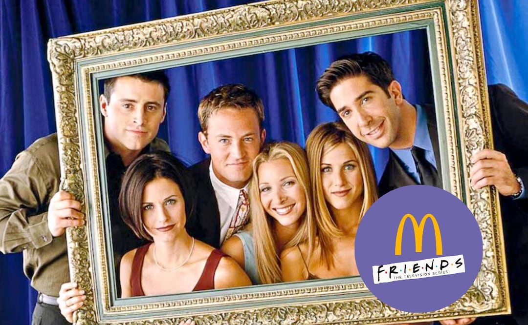 Conoce las figuras coleccionables de Friends en McDonald's | Foto: McDonald's/RRSS