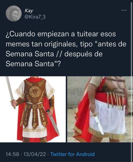 Los mejores memes de Semana Santa