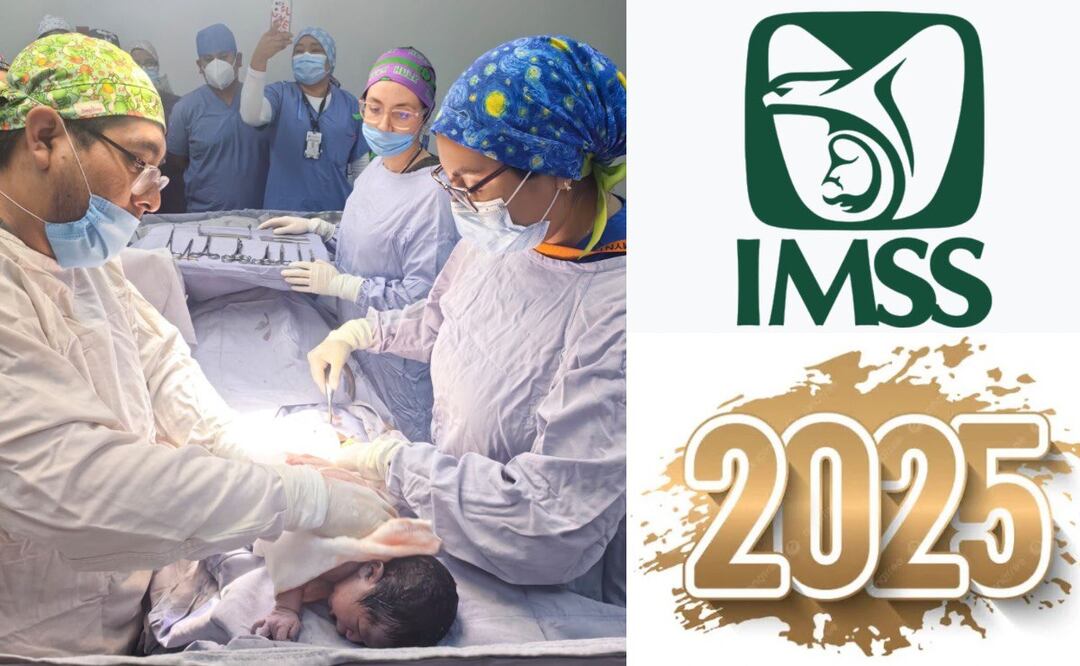 La primera bebé que nació en el Año Nuevo 2025 lo hizo a las 00:02 horas en Tehuacán I Foto: Especial