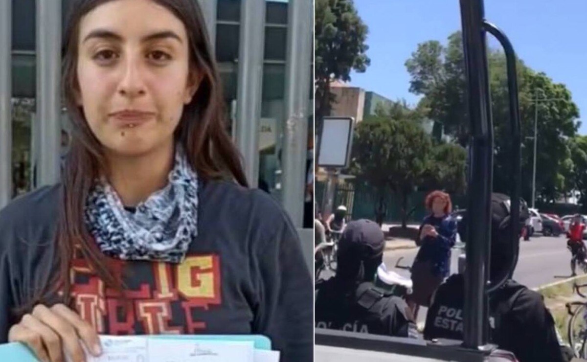Denuncian ante la FGE a policías que amedrentaron a ciclistas
