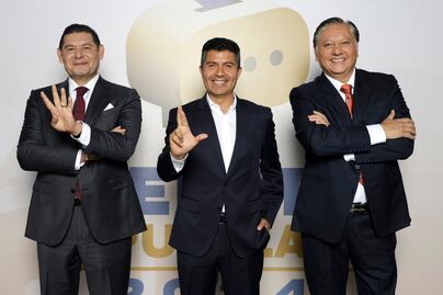 Debate gobernador Puebla: Así fue el único encuentro entre los candidatos