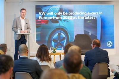Volkswagen ya dijo el año en que sólo venderá autos eléctricos