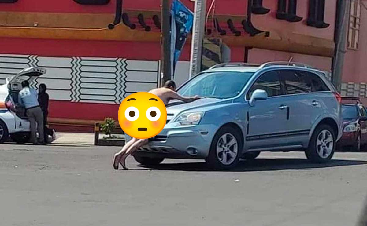 ¿Qué le pasó al encuerado del Shanghai? Una sexoservidora intentó robarle la camioneta