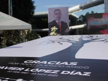 Así fue el homenaje a Javier López Díaz