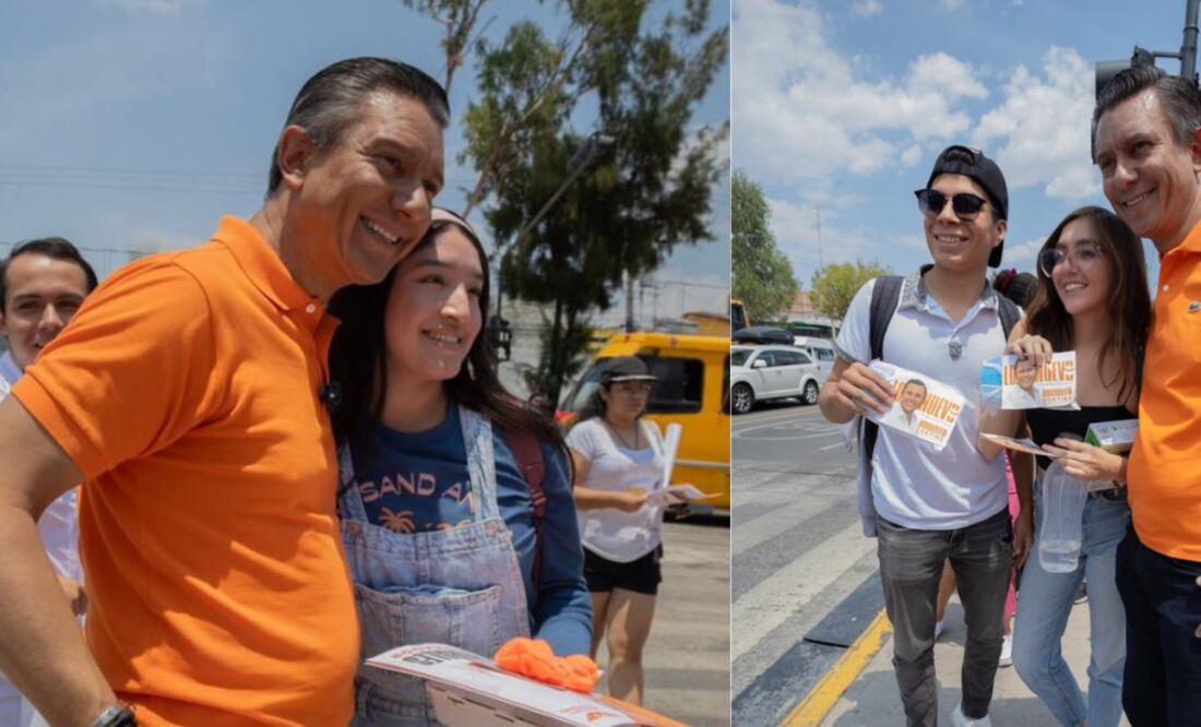 Rafael Cañedo convivió con estudiantes de la BUAP/ Foto Facebook Rafa Cañedo