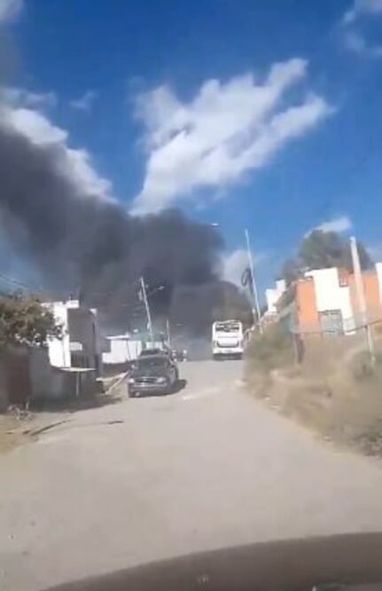 Un incendio en un deshuesadero alarmó a los ciudadanos | Foto: Captura Redes Sociales