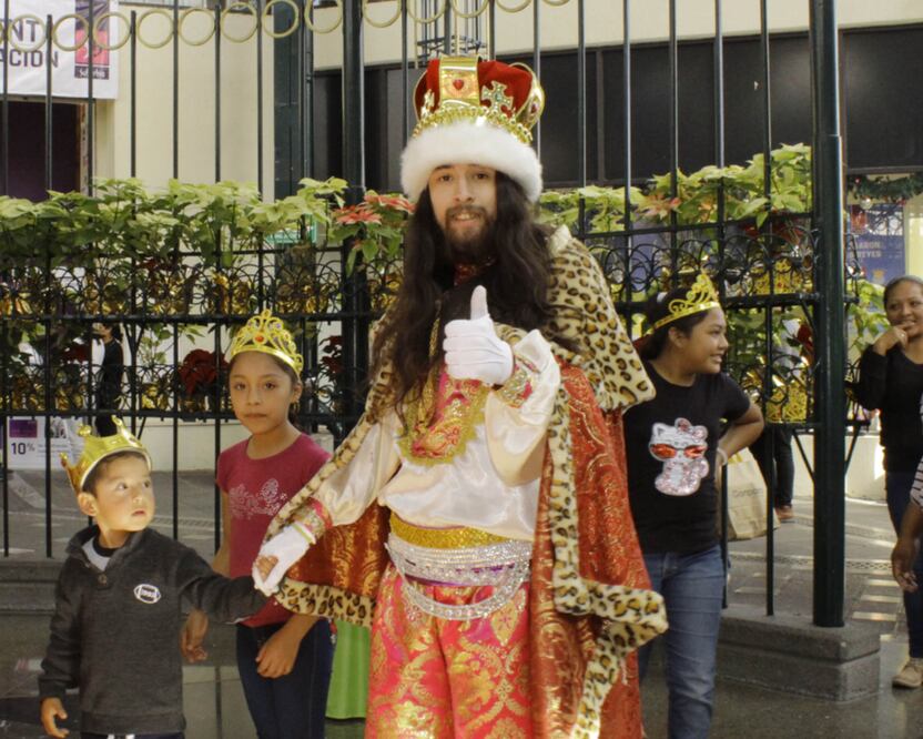 Melchor, Gaspar y Baltasar, los Reyes Magos del lejano oriente visitarán Puebla | Foto: Agencia Es Imagen para El Universal